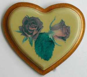 Decoupage Heart