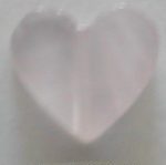 Rose quartz heart