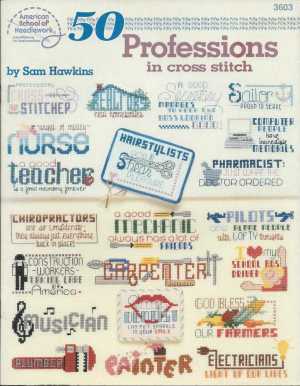 50 Professions in Cross Stitch