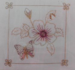 Goldwork Rose