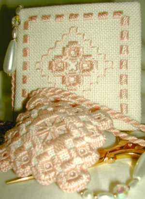 Scissor fob, needle case