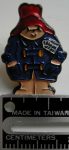 Paddington with raincoat